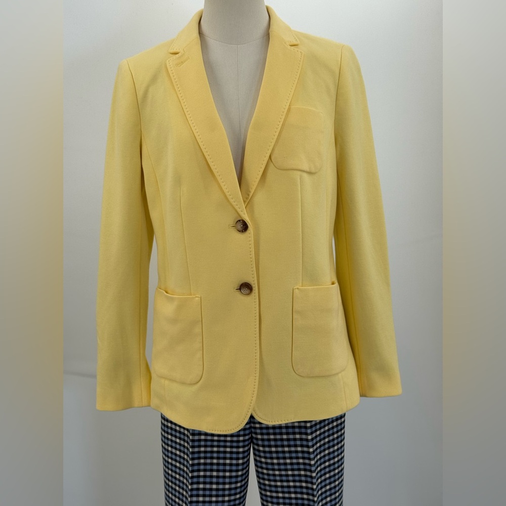 Talbots ABERDEEN KNIT BLAZER Tailored Fit;Classic Lapel, Office to Casual Chic - Picture 9 of 16
